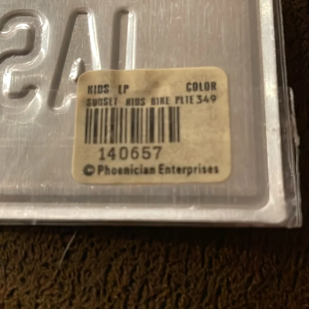 NWT Jasmine Arizona Grand Canyon State bike license plate cactus desert sunset - Picture 3 of 5